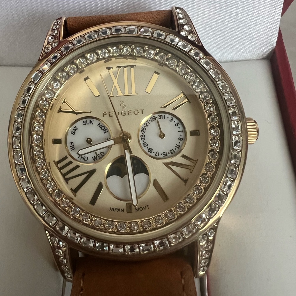 Peugeot Ladies Crystal Watch
